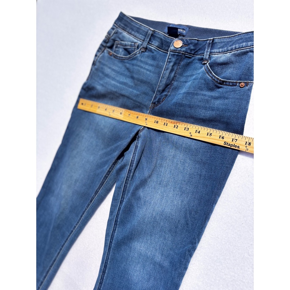 Democracy Ab solution High Rise Bootcut Jeans Medium Wash Blue Size 10 - Picture 9 of 13